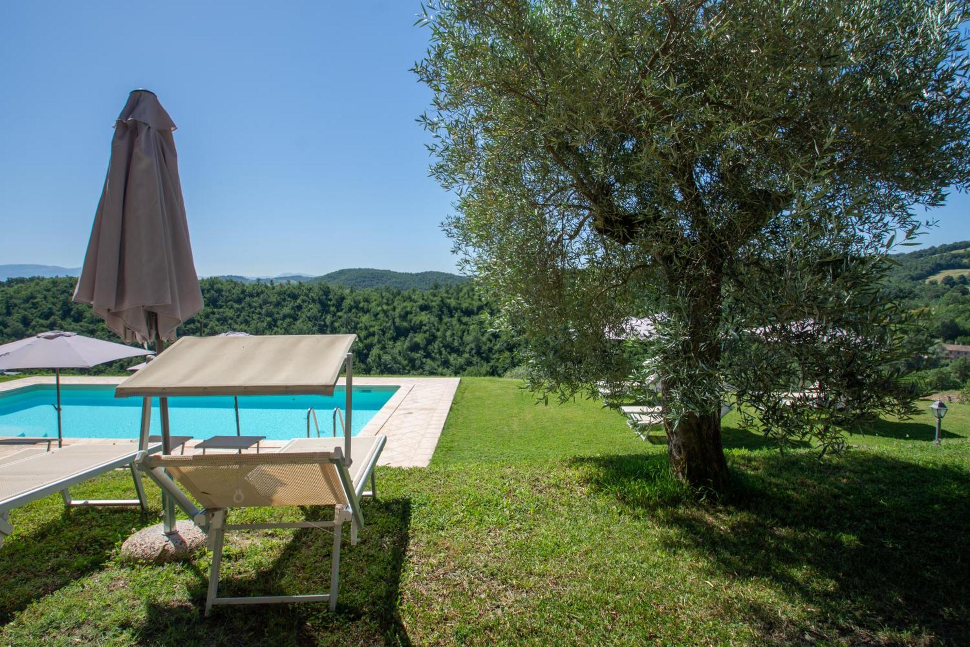 Antica Residenza Montereano Vila Gubbio Exterior foto