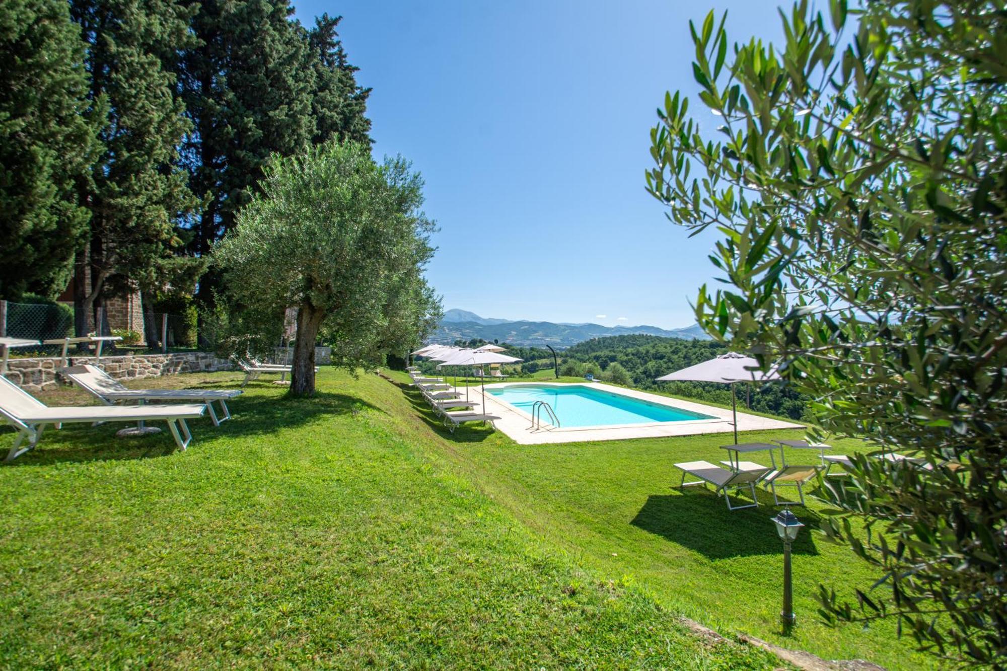 Antica Residenza Montereano Vila Gubbio Exterior foto