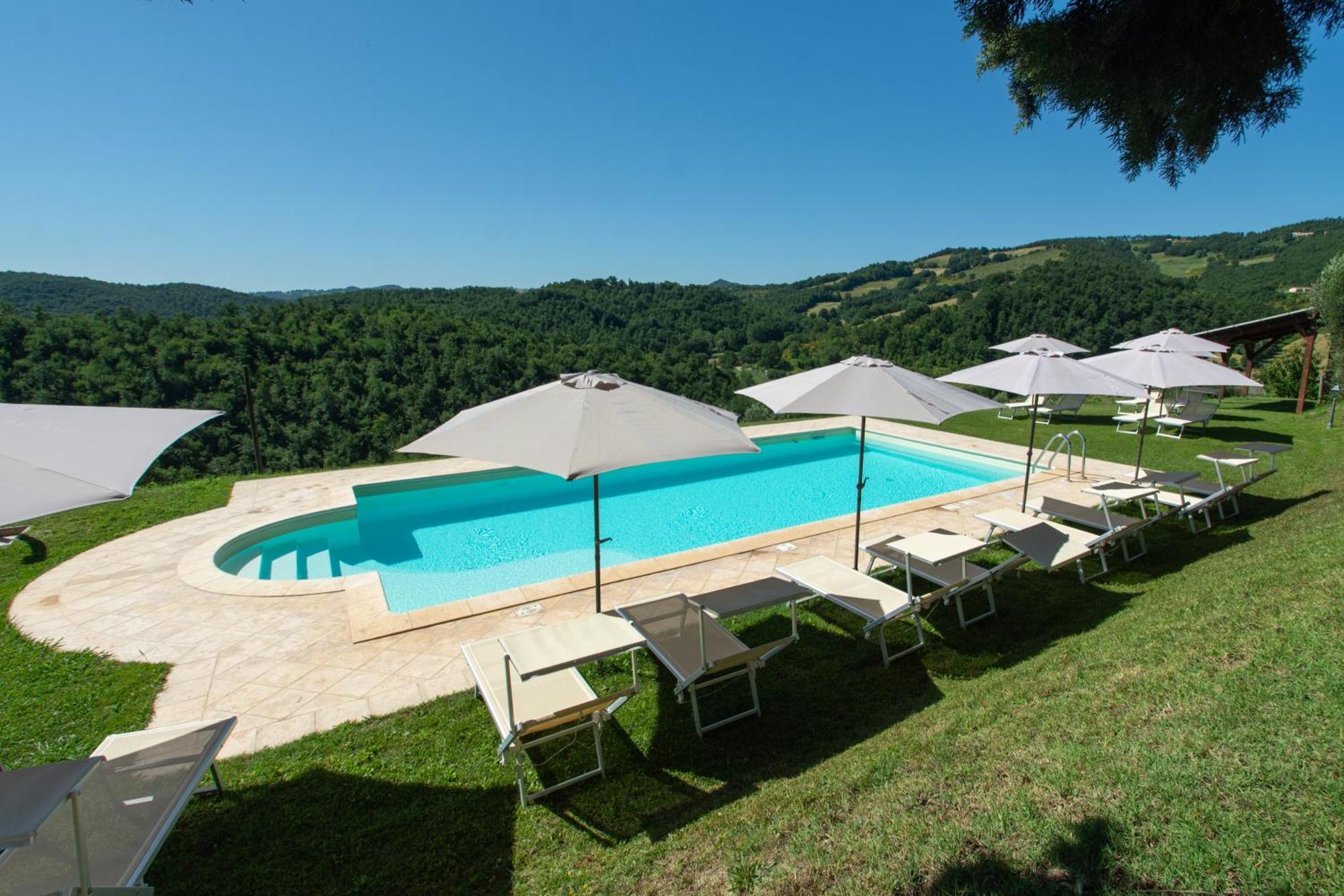 Antica Residenza Montereano Vila Gubbio Exterior foto